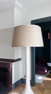Abat-jour grande taille de 120 cm de large pour pied de lampe