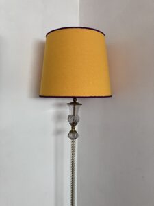 Abat-jour de lampadaire sur mesure de 50 cm de base