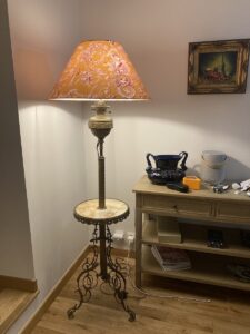 Abat-jour conique artisanal sur mesure en tissu coton ou lin – Les Juponnes Toulouse